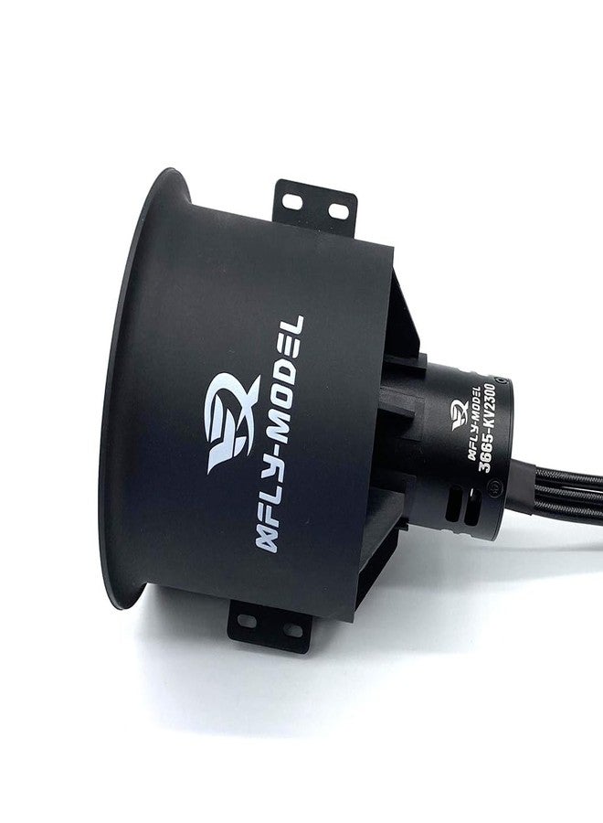 XFLY-MODEL 80mm 12-Blade EDF Ducted Fan with 6S Brushless Inrunner 3665-KV2300 Motor PRO Model Jet Aircraft - Image 3